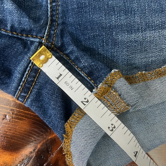 Denim Blue Women's High Rise Shorts - Picture 7 of 7